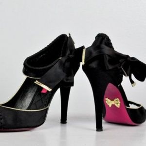 Betsey Johnson Peep-toe Heels